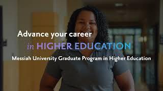 Master of Arts in Higher Education at Messiah University