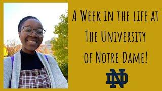 A Week In The Life Of ND Admissions Intern Savannah Carr '24