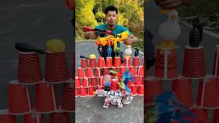 Big 2 Shooter Gun Unboxing  and testing #shorts #gunna #unboxing