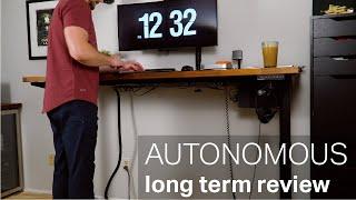 Autonomous DIY Standing Desk Kit Long Term Review