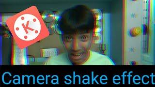 How to do camera shake effect on kinemaster