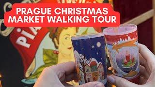 I Visited a Prague Christmas Market and Was Amazed [Walking Tour] 