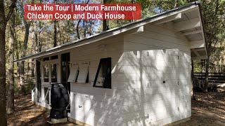 Take the Tour | Modern Farmhouse Chicken Coop and Duck House