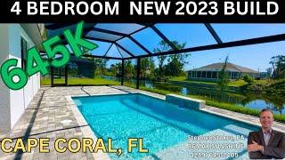 645K FRESHWATER NEW BUILD | CAPE CORAL, FL