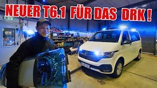 WIR BAUEN EIN VW T6.1 FÜR DAS DRK   | ItsMarvin