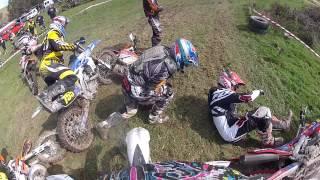 Carnage on the first corner
