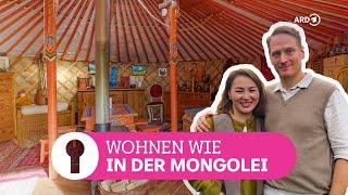 Living with nature in a Mongolian yurt | SWR Room Tour