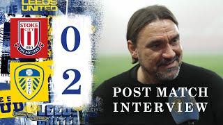 “Well deserved win” | Daniel Farke | Stoke City 0-2 Leeds United