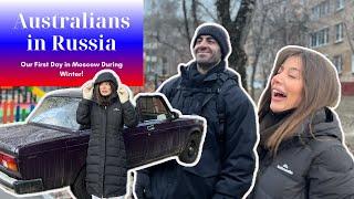 Our First Day in Moscow!  Australians Experience Sub-Zero Temperatures!