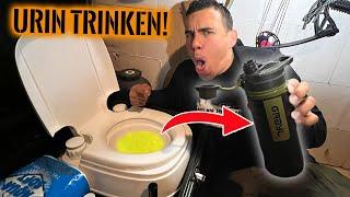 URIN TRINKEN in NOTSITUATION - Kann man ihn trinkbar machen? | Survival Mattin