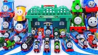 Thomas & Friends Track Toys Collection ASMR | Thomas & Friends Knapford Station Track & Train Set