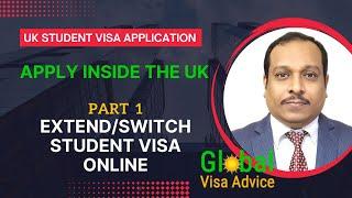 Applying for a Student Visa Inside the UK | Extend Student Visa Online as an International Student