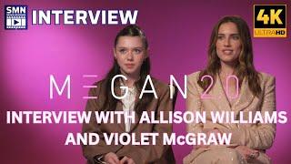 M3GAN 2.0 | Interview (2025) | Allison Williams, Violet McGraw