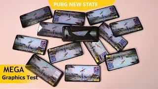 I Tested PUBG New State Graphics Settings in All Phones! Mega Graphics Test 2021 | Mr Technical