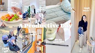 A DAY IN MY LIFE⋆౨ৎ˚⟡˖ coffee shop,kkn life,productive week,mall shopping,grocery + self reward