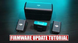 DJI Mic Firmware Update Tutorial