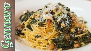 SPAGHETTI with Curly Kale