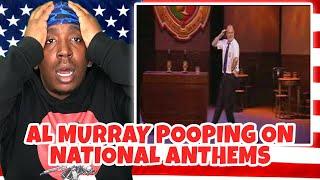 American Reacts To AL Murray National Anthems