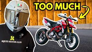 WATCH THIS BEFORE YOU BUY A NEW HYPERMOTARD SP