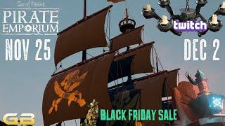 Sea of Thieves Black Friday Sale and Obsidian Captain's Chandelier