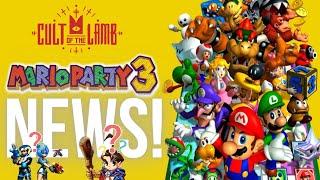 Mario Party 3 is COMING! To the Nintendo Switch And Cult Of the Lamb Game Trial!