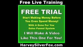 Harvey Silver Fox I'll Make FREE Video Like This One | CrowdFunding Leads Training Review Demo