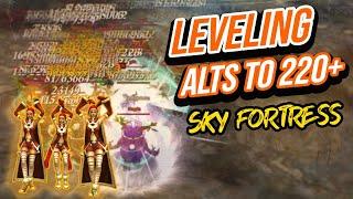 Leveling my alts in Sky Fortress | Rappelz Merc