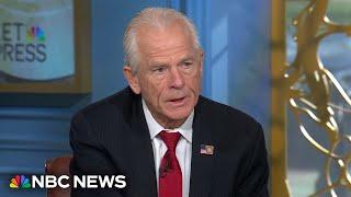 Peter Navarro says U.S. ‘has no defense other than tariffs’: Full interview