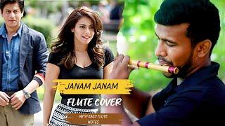 Janam Janam Soulful Flute Cover + Notes | Dilwale | Arijit Singh | Khwahish Music