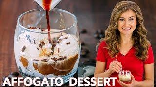 Affogato Coffee Ice Cream Recipe - Quick and Easy