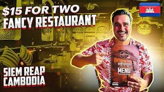 Best Restaurants in Siem Reap Cambodia Travel Vlog 2024 