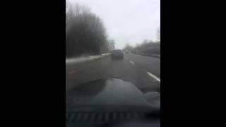 Spitfire snowy run in up the A5 today