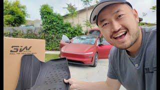 Don't Buy All Weather Floor Mats Until You Watch This Review 2026 Model Y (3W All Weather Mats)