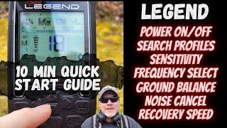 Nokta Makro Legend For Beginners. 10 Min Quick Start Guide and Howto