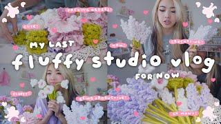 Artist Diaries  Last Fluffy Flower Vlog! | Tiffany Weng