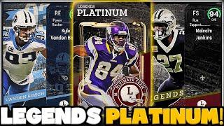 RIPPING THE LEGENDS PLATINUM PACK! LEGENDS PLAT PACK & MYSTERY PACKS! MADDEN 25 ULTIMATE TEAM!