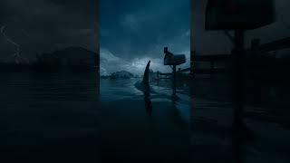 Sharks Take Over the Neighborhood After Flood!