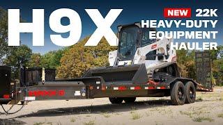 H9X - 24k Super Wide Equipment Hauler | MAXX-D 2024