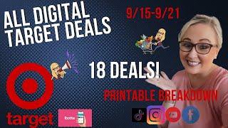 18 Easy Deals at Target This Week for 9/15-9/21 with Target App, IBOTTA, and Fetch