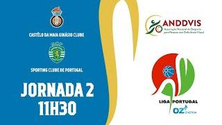 Campeonato Nacional de Goalball 2024/2025 - 2ª Jornada – Castêlo da Maia GC vs Sporting CP