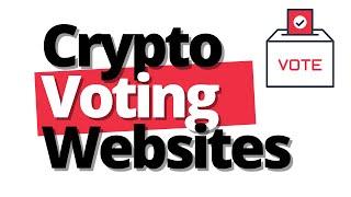 The Best Crypto Voting Websites To Promote Your Token For Free And Get More Holders