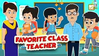 Favorite Class Teacher | School Teacher | English Moral Stories | English Animated | English Cartoon