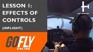 Recreational Pilot Certificate Lesson 1: Effects of Controls [Inflight video]