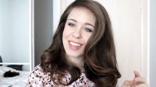 #Укладка волос СУПЕРЛЕГКАЯ! Крупные ЛОКОНЫ |  Mynutca