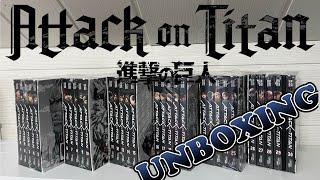 Manga Unboxing  | „Attack on Titan“ Sammelschuber 1-6 + Extra‘s