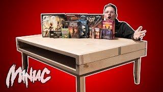 Building a Board Game Coffee Table