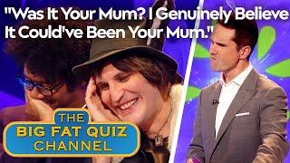 Richard Ayoade & Noel Fielding Bully Jimmy Carr's Poor Mum | Big Fat Quiz