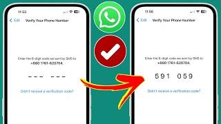 Проблема с кодом подтверждения WhatsApp (2024 г.) | WhatsApp ОТП не приходит