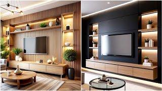 Top 100 Luxury Living Room TV Cabinet Decoration Ideas 2025 | TV Units Interior Design Ideas