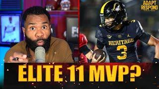 2026 Texas QB commit Dia Bell good enough to win Elite 11 Finals MVP?